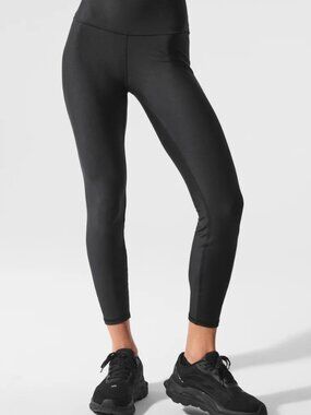 Alo 7/8 High-Waist Airlift Legging in Black